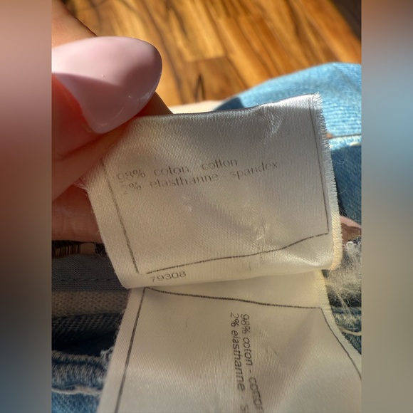 Authentic Chanel Women's Blue Jeans - Size 36 - Picture 9 of 10